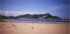 Uferpromenade in San Sebastian