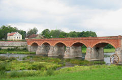 Backsteinbrücke in Kuldiga
