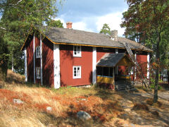 Bauernhöfe im Freiluftmuseum Seurasaari