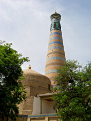 Minarett der Islom-Xo'ja-Medrese