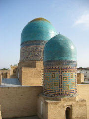 In der Nekropole Shohizinda