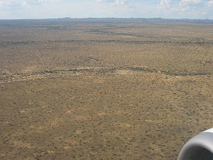 Landeanflug auf Windhoek