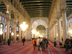 Innenraum der großen Moschee