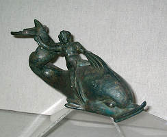 Im Efes-Musem: Eros auf dem Delphin