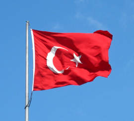 Flagge der Türkei