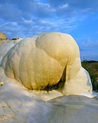 Pamukkale im Abendlicht