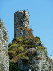 Turm beim Kastell von Roccella Jonica