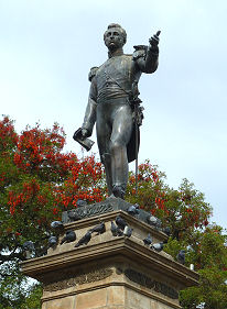 Denkmal für Antonio José de Sucre, Freiheitskämpfer und erster Präsident Boliviens