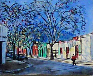 Ansicht des Künstlerviertels Bellavista von Gonzalo Torrealba