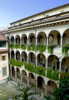 Innenhof der Biblioteca Ambrosiana