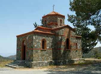 Kapelle beim Machairas-Kloster