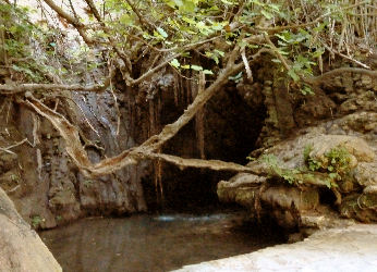 Die wenig spektakulären Bäder der Aphrodite