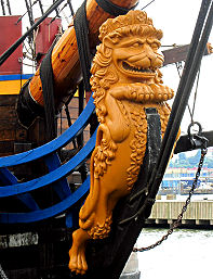 Gallionsfigur der Götheborg