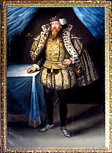 Eines der unzähligen Porträts in Schloss Gripsholm