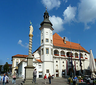Das Stadtschloss in Maribor