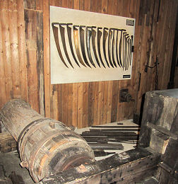 Abteilung Sensenproduktion im Stadtmuseum von Steyr