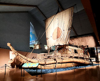 Thor Heyerdahls Papyrusboot Ra II