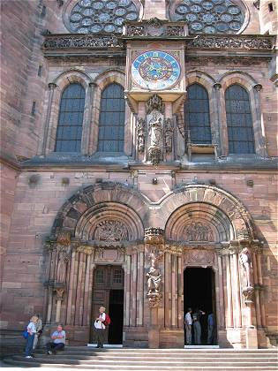 Das S&uuml;dportal des Stra&szlig;burger M&uuml;nsters