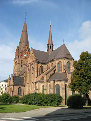 Die St. Petri-Kirche in Malm� beeindruckt seit 700 Jahren 
