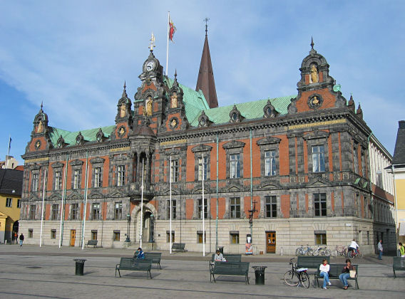 Das Rathaus von Malm� 