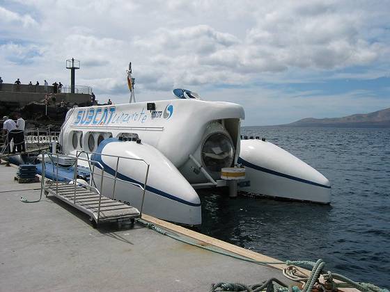 U-Boot-Ausflug vom Hafen in Puerto del Carmen