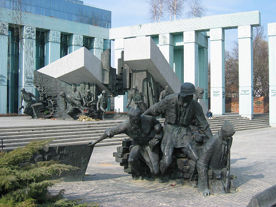 Das Denkmal der Warschauer Aufst�ndischen 1944 